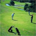 Golfbaan Source du Rhone in de Goms